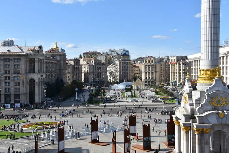 Independence Square from observation deck