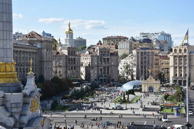 Independence Square from observation deck