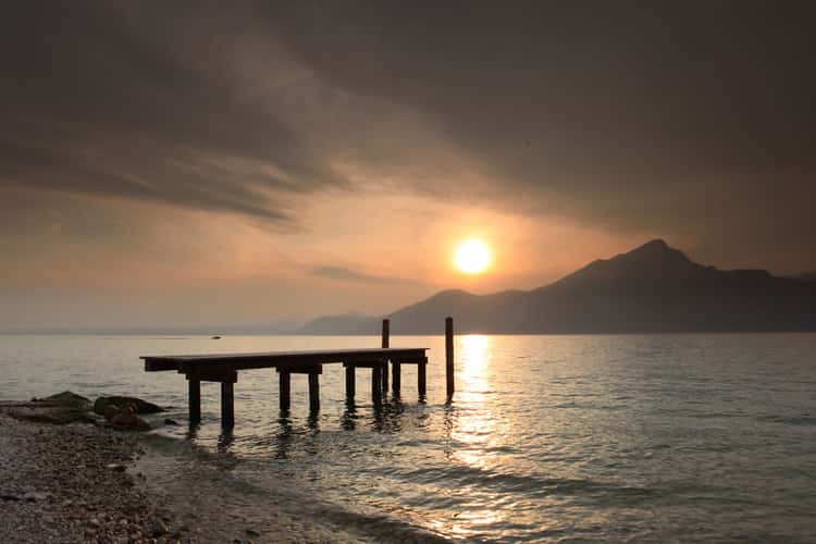 Italy Lake Garda Beach