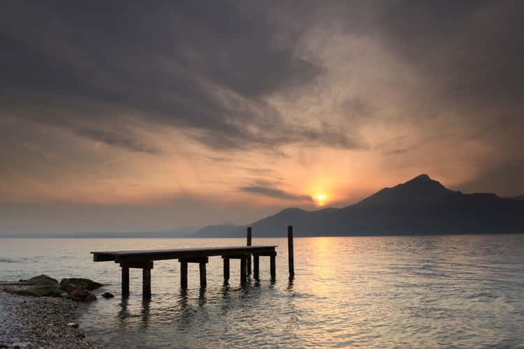 Italy Lake Garda Beach