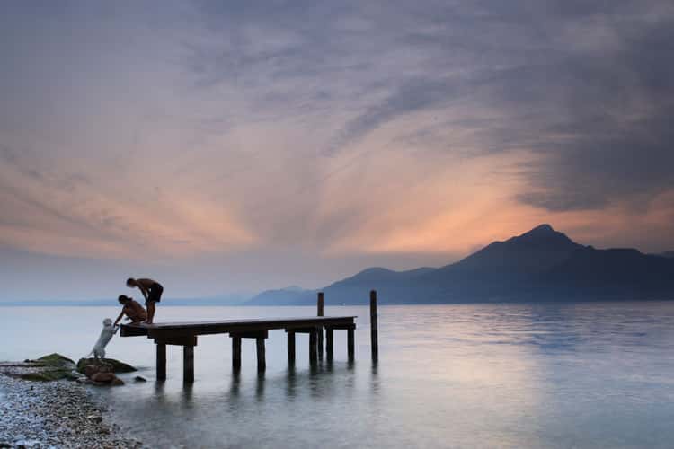 Italy Lake Garda Beach