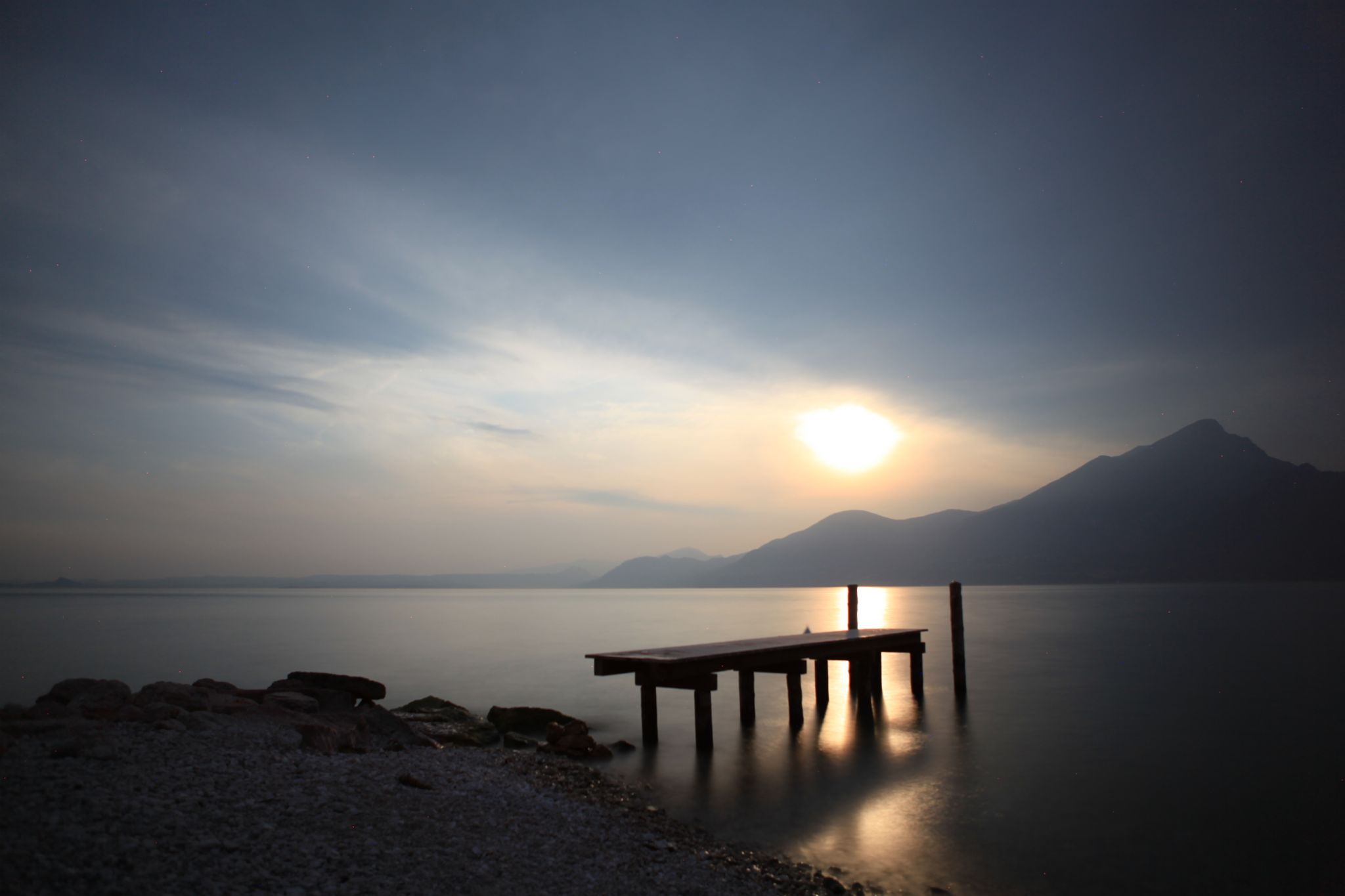 Italy Lake Garda Beach, Italy