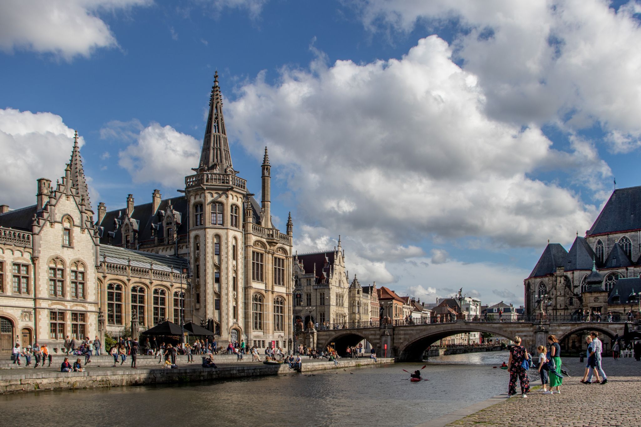 Korenlei Gent, Belgium