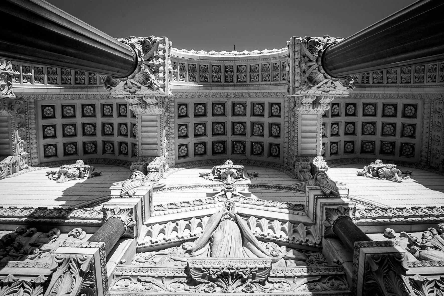 La Basilique Notre Dame de Fourvière, Lyon, France
