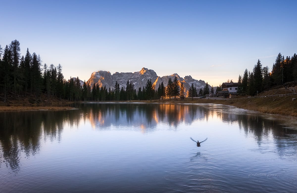Lago d'Antorno, Italy