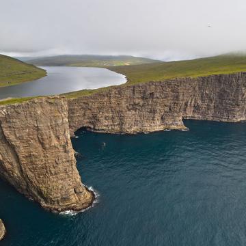 Lake Sørvágsvatn, Faroe Islands
