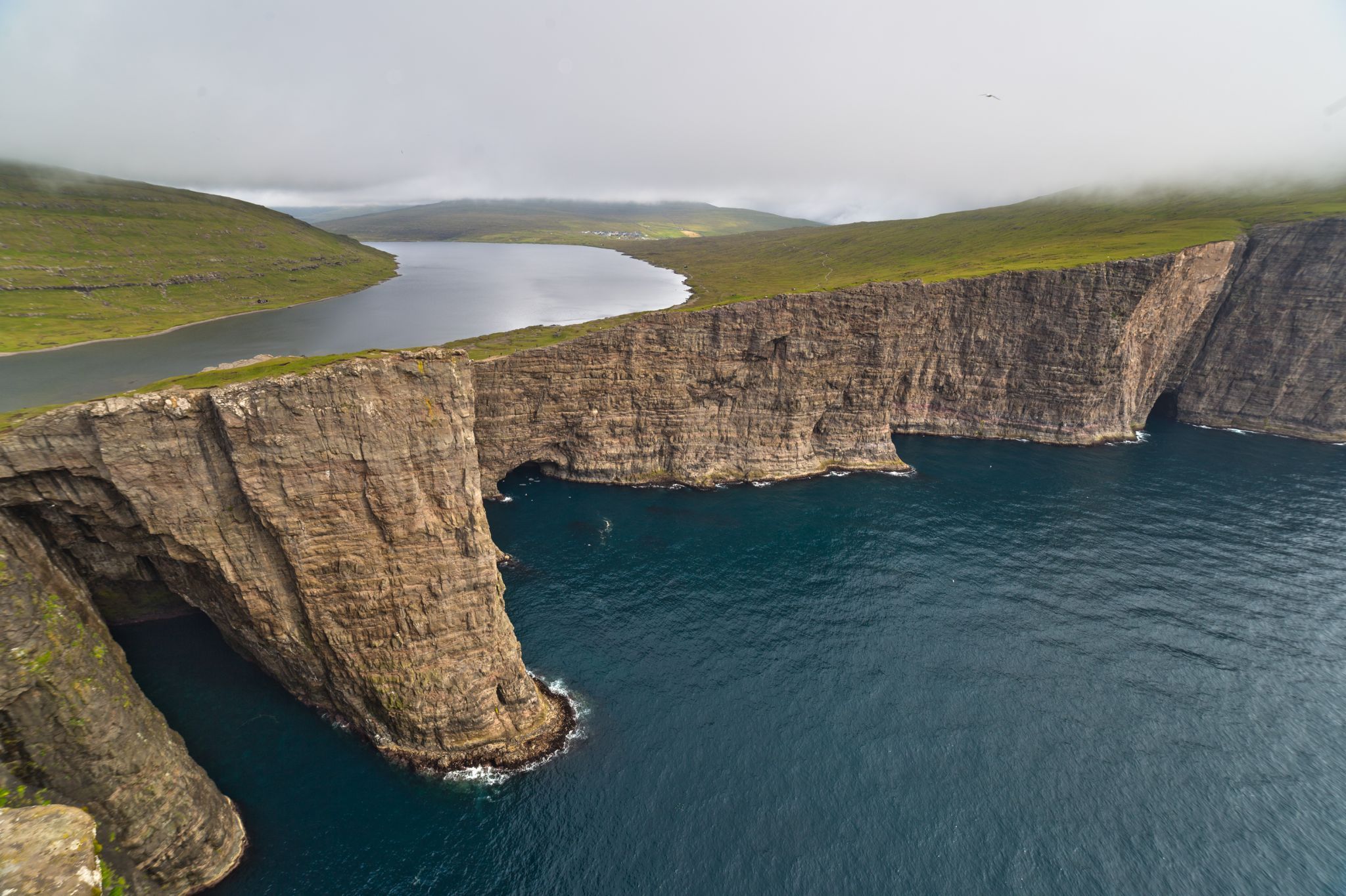 Lake Sørvágsvatn, Faroe Islands