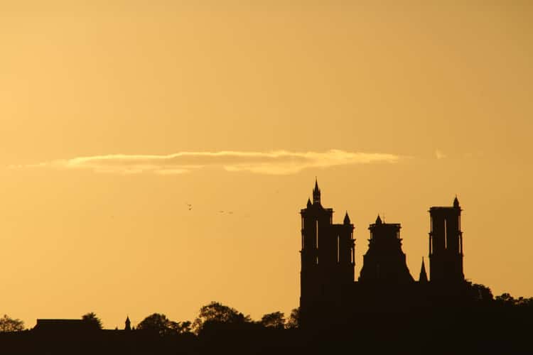 Laon sunset