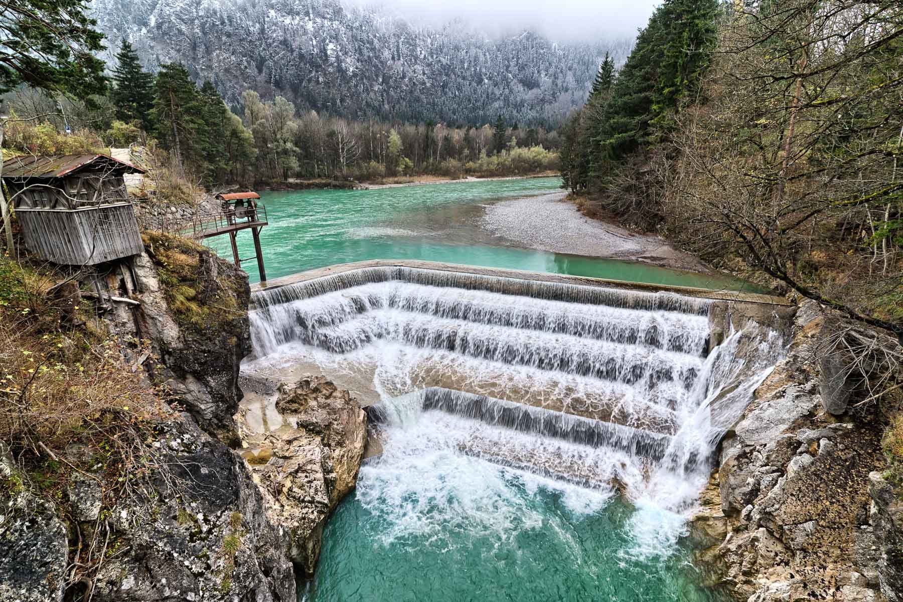 Lechfall, Allgäu Region, Germany