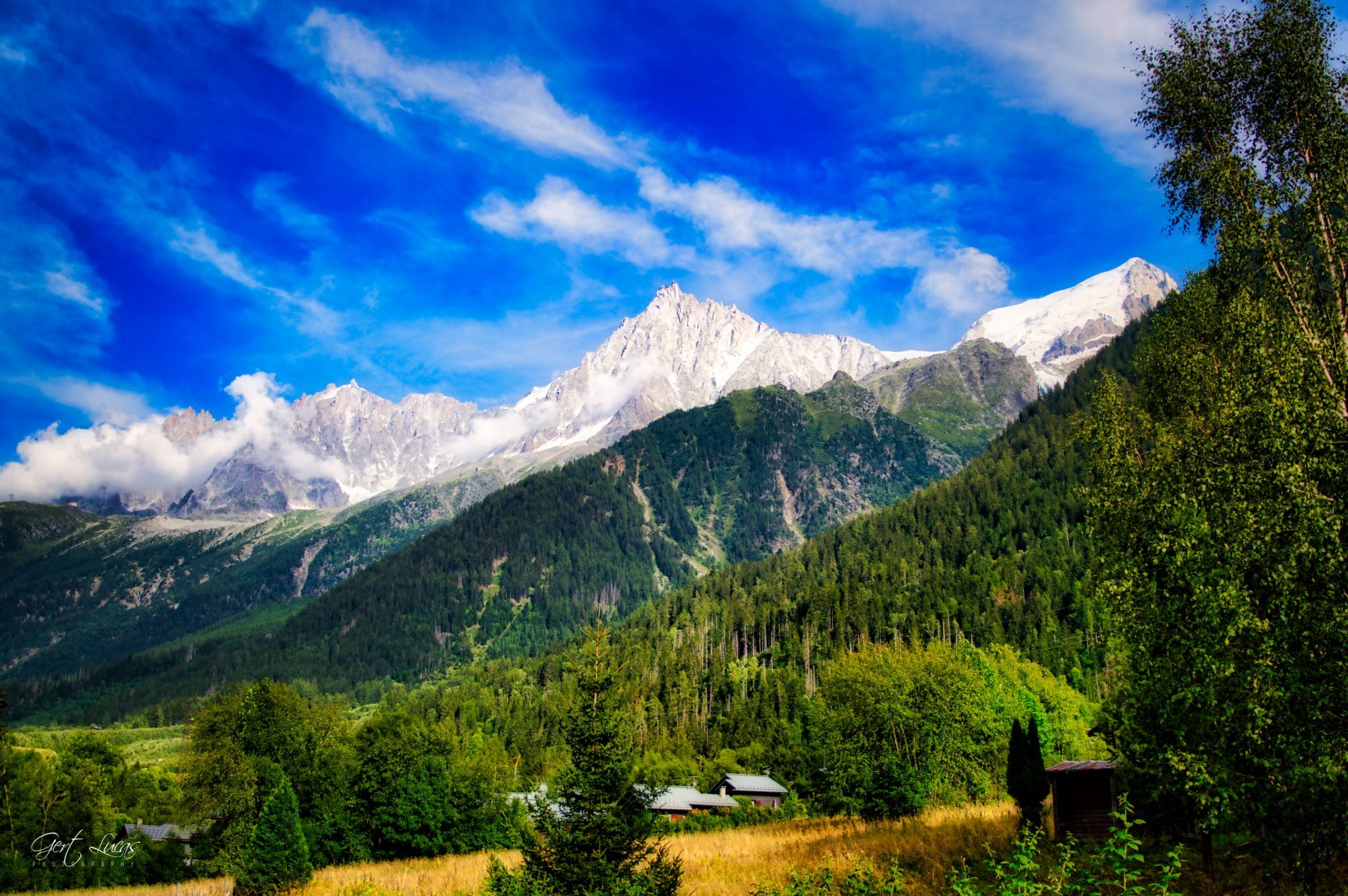 Les Houches- Massif de Mont Blanc, France