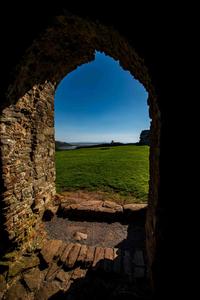 Llansteffan Castle Carmarthen Wales