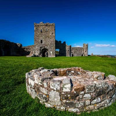 Llansteffan Castle Carmarthen Wales, United Kingdom