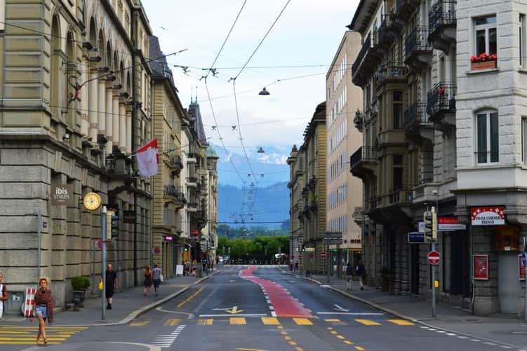 Lucerne city view