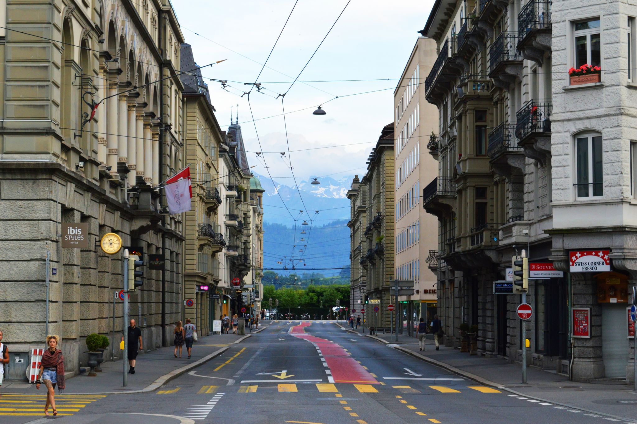 Lucerne city view, Switzerland