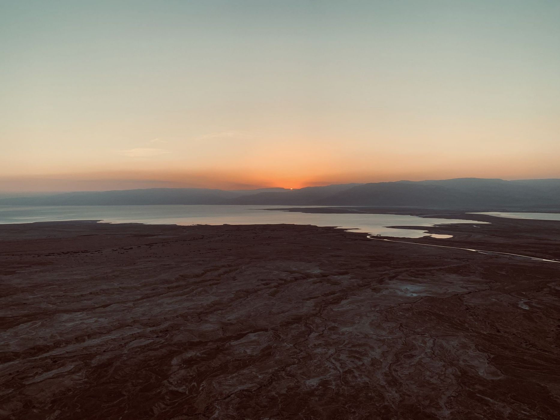 Masada sunrise, Israel