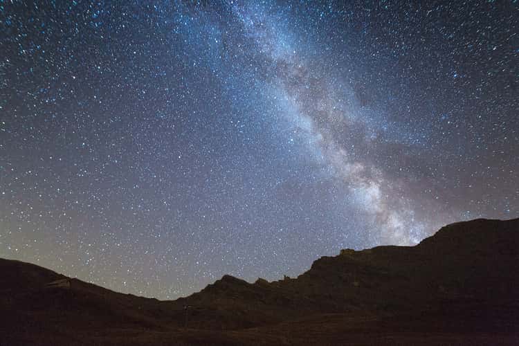Milky way over Colle Agnello