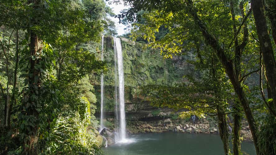 Misol-ha waterfall