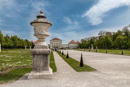Morning glow over the Nymphenburg Palace, Munich