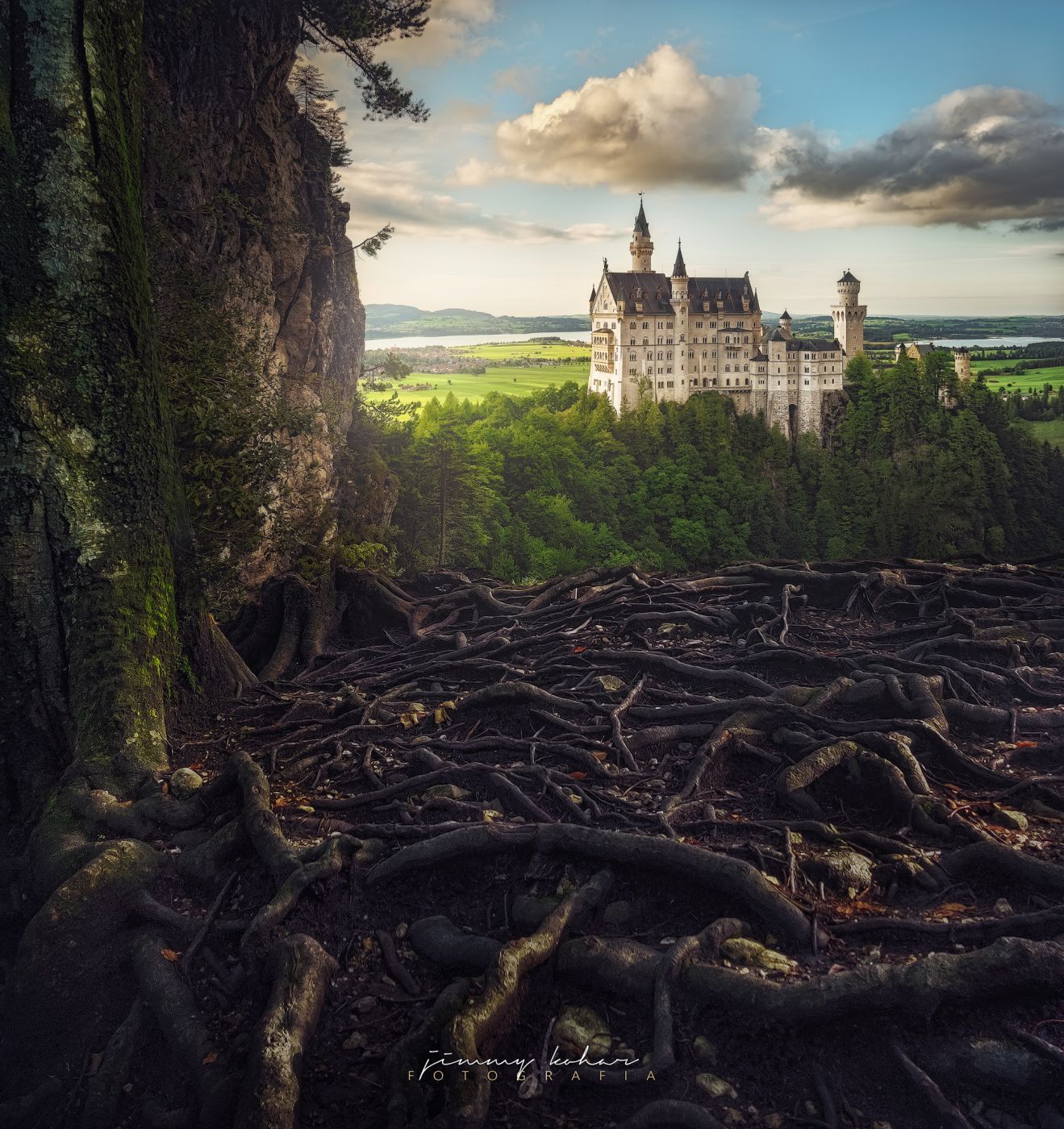 The hidden Neuschwanstein spot, Germany