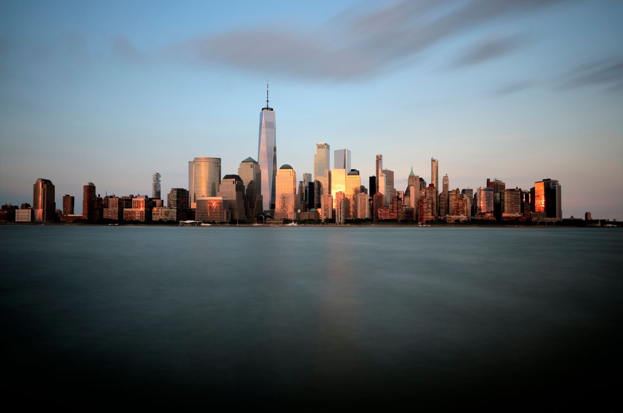 Lower Manhattan Skyline, USA