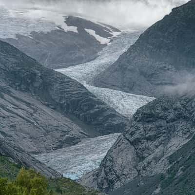 Nigardsbreen from Breheimsenteret, Norway