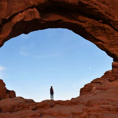 North Window in Arches National Park, USA