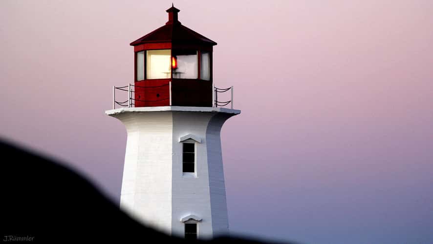 Lighthouse at Peggys Cove, Nova Scotia