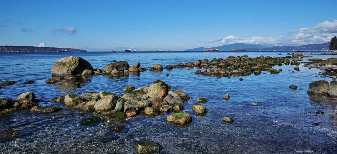 Ocean view at English Bay, Vancouver