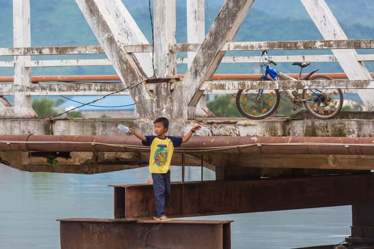Old Bridge in Kampot