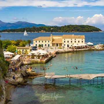 Old Harbour of Corfu Town, Greece