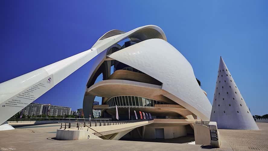 Palau de les Arts Reina Sofia, back view