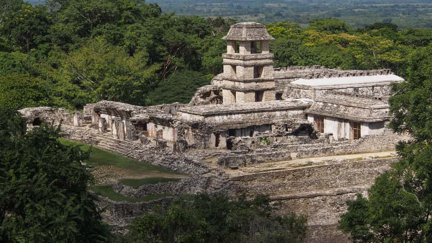 Palenque, el palacio