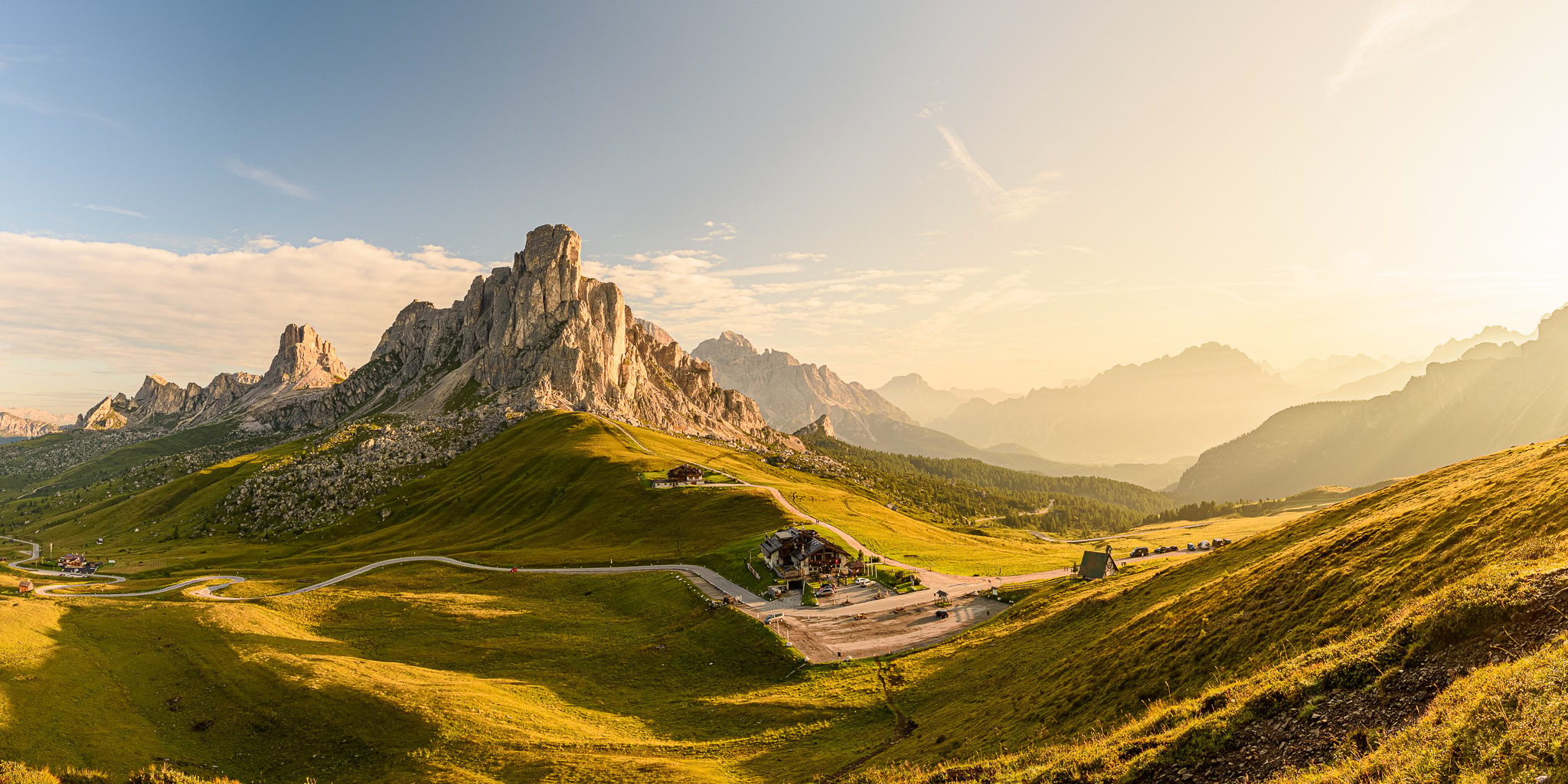 Panorama point Passo Giau, Italy