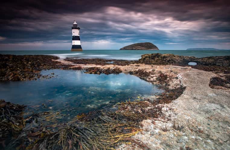 Penmon Lighthouse at Penmon Point