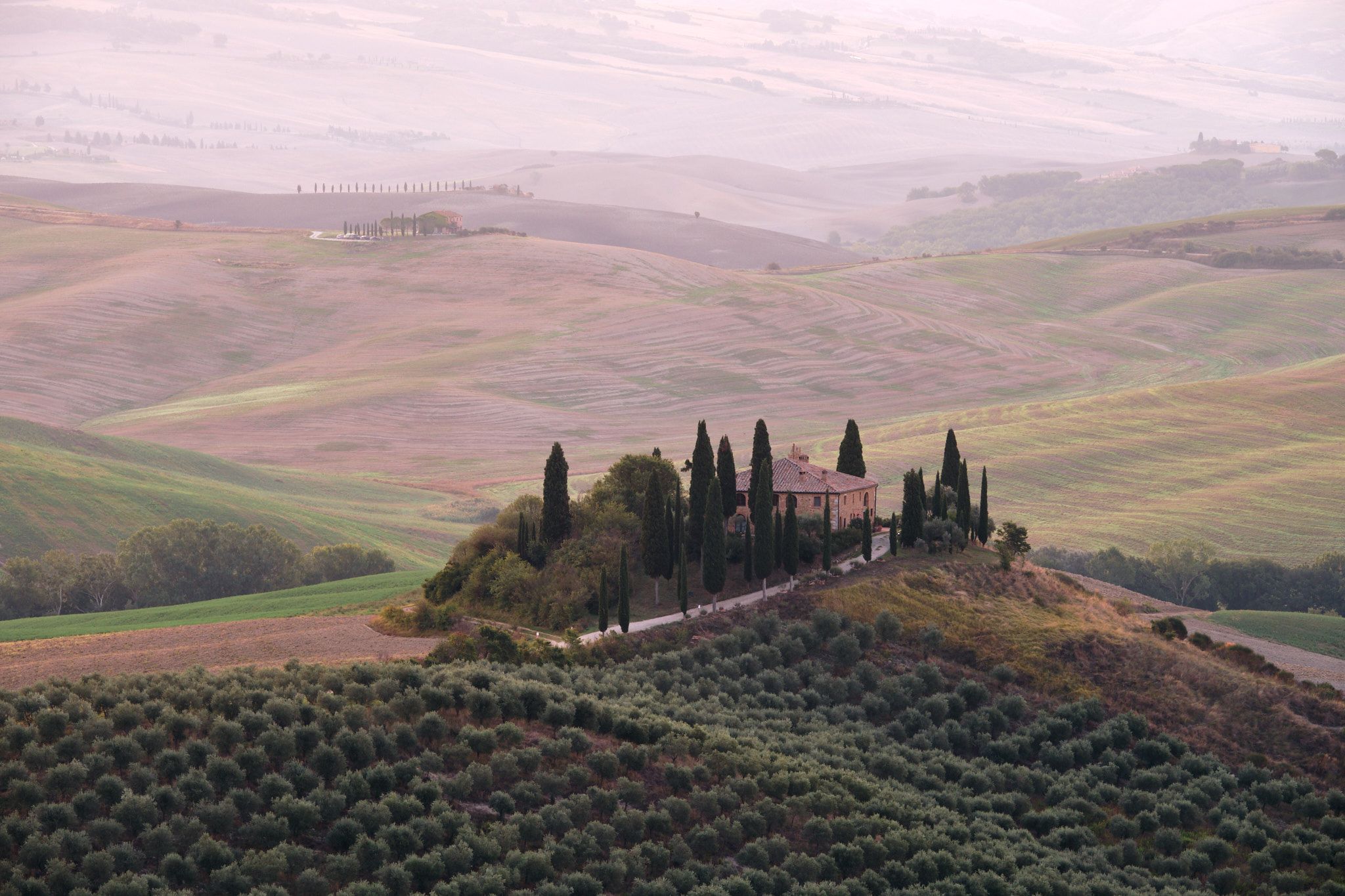 Podere Belvedere in the Val D'orcia Tuscany, Italy
