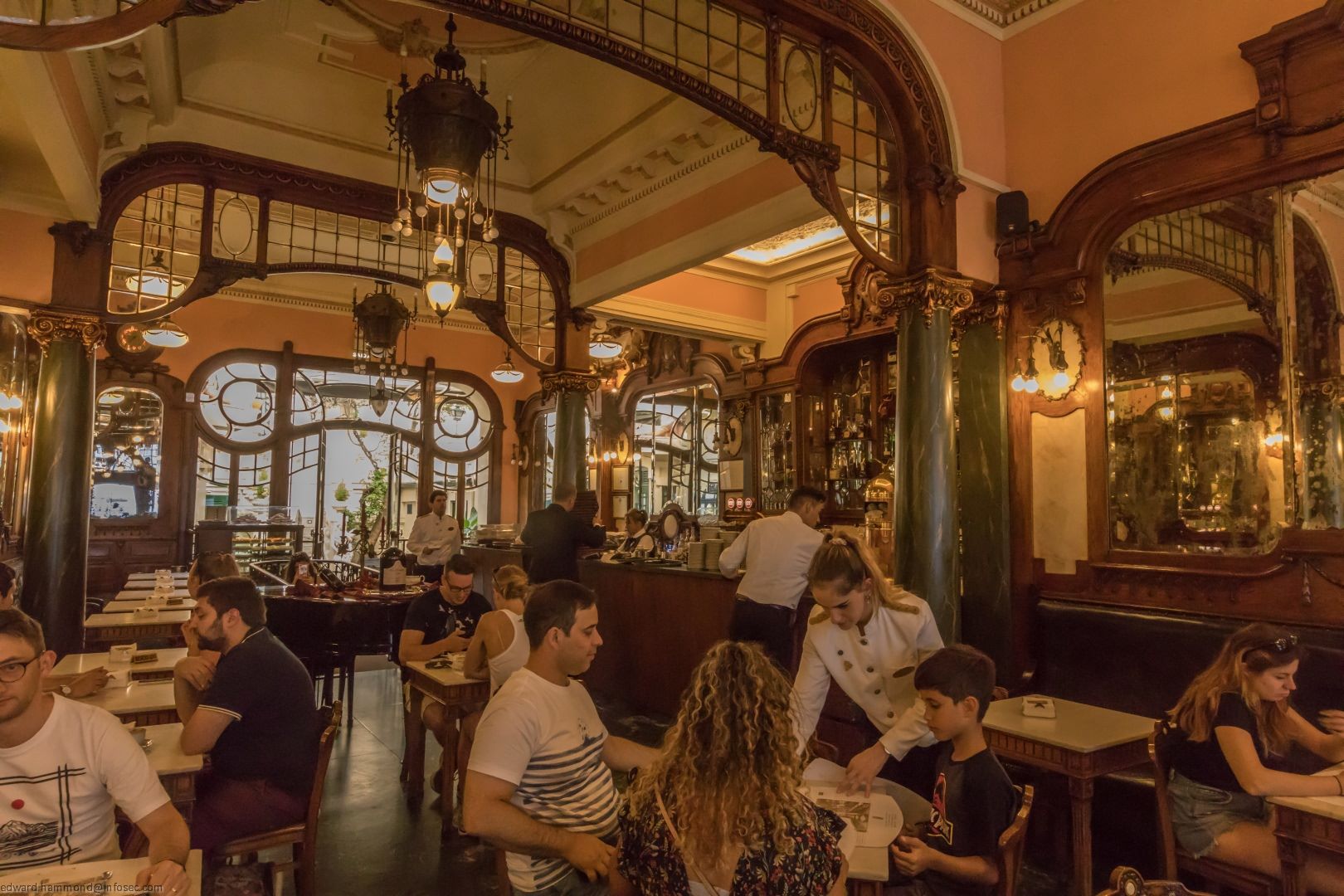 Porto's Majestic Café, Portugal