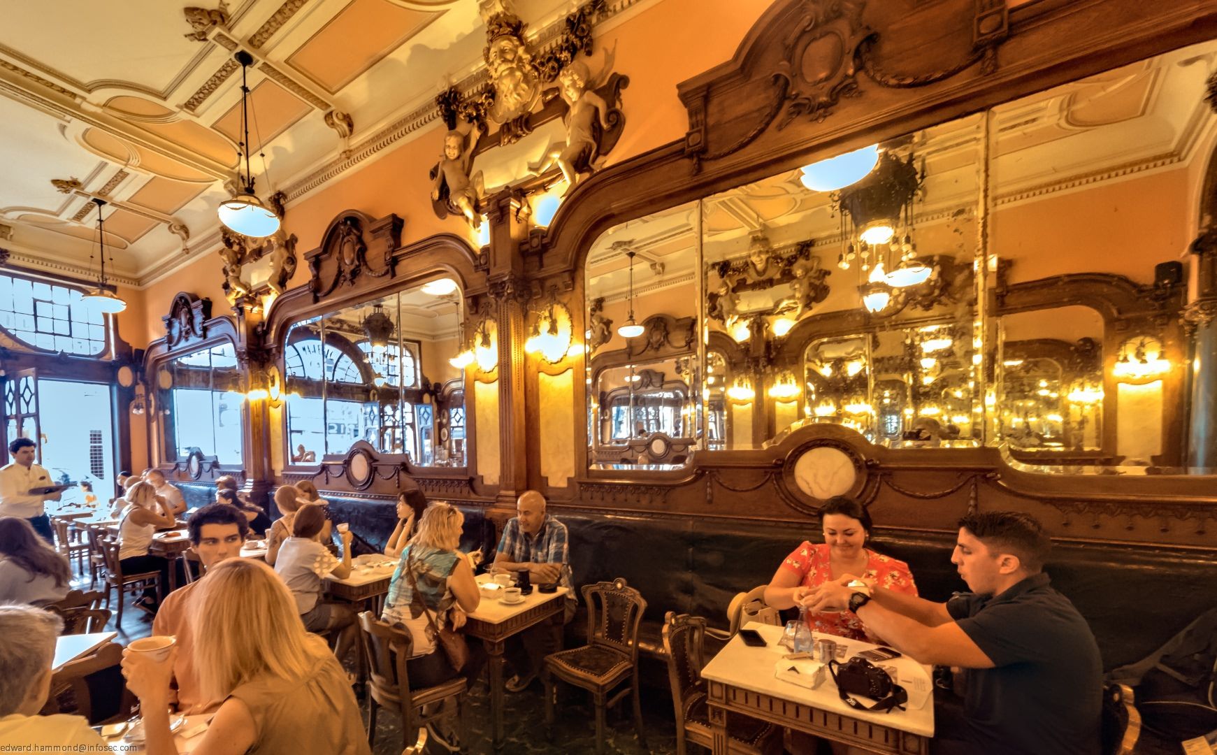 Porto's Majestic Café, Portugal