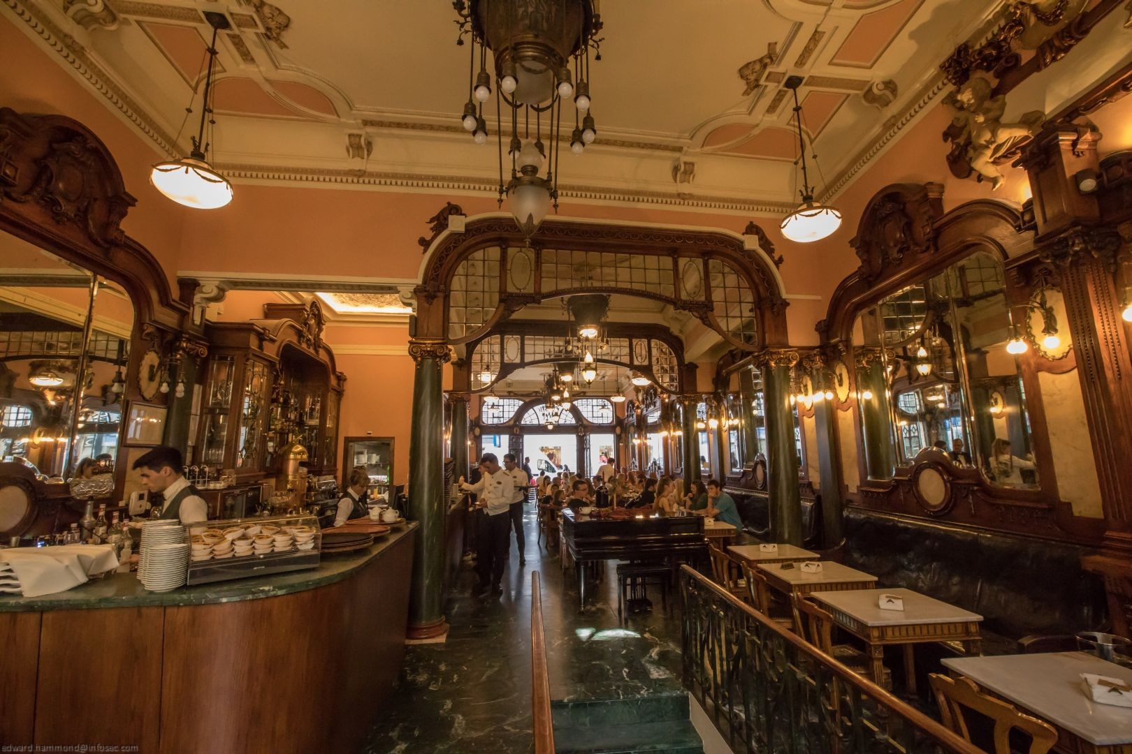 Porto's Majestic Café, Portugal