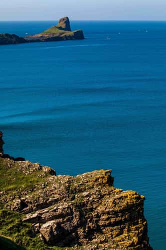 Rhossili headland Wales
