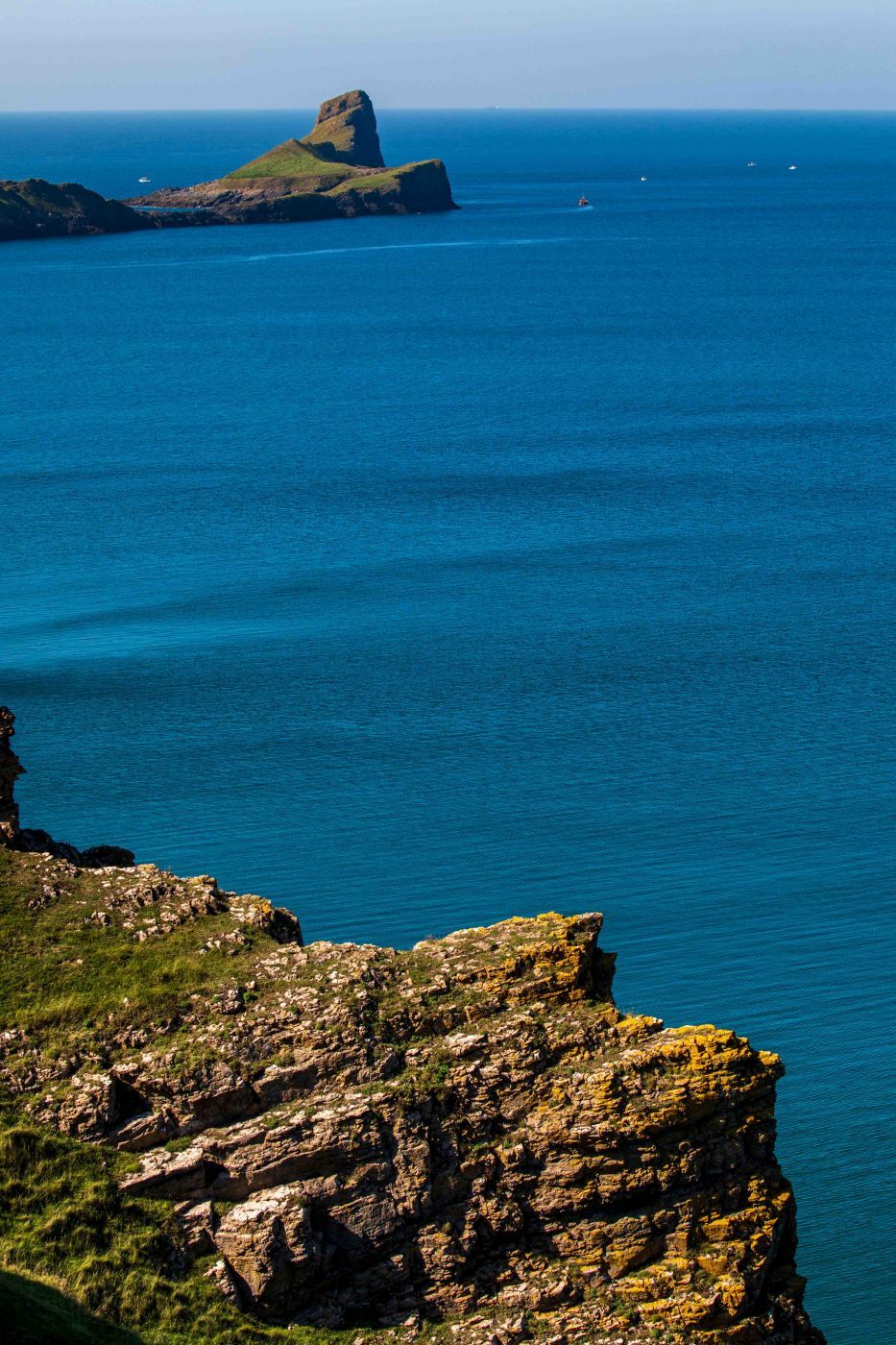 Rhossili headland Wales, United Kingdom