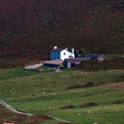 Rhossili, house near the beach  County of Swansea Wales, United Kingdom