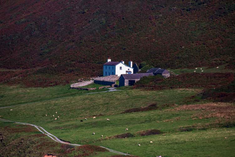 Rhossili, house near the beach  County of Swansea Wales
