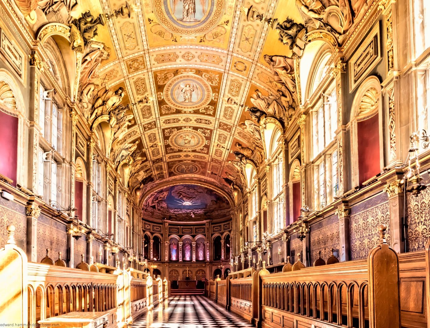 Royal Holloway Chapel, University of London, United Kingdom