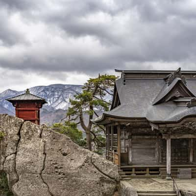 Ryūshaku-ji Temple Yamadera, Japan