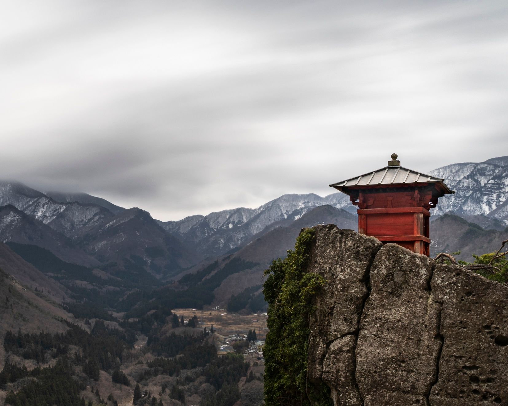 Ryūshaku-ji Temple Yamadera, Japan