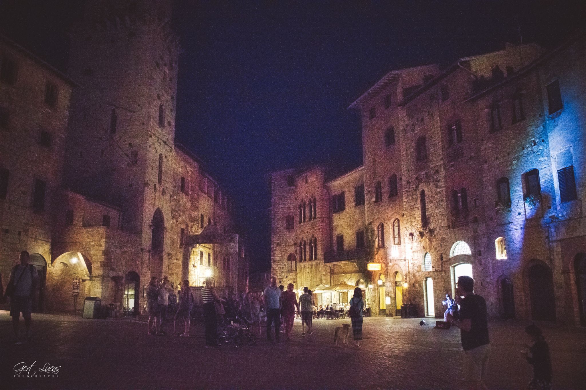 San Gimignano - La Cisterna, Italy