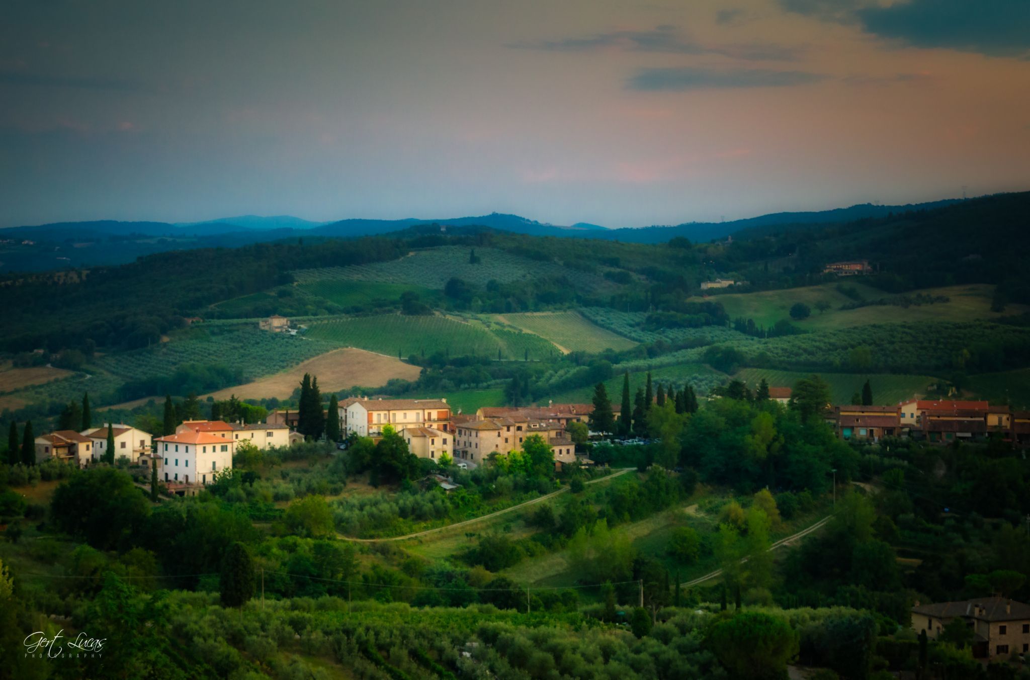 San Gimignano - Vista Panoramico, Italy