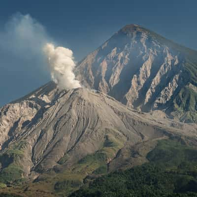 Santiaguito daytime, Guatemala