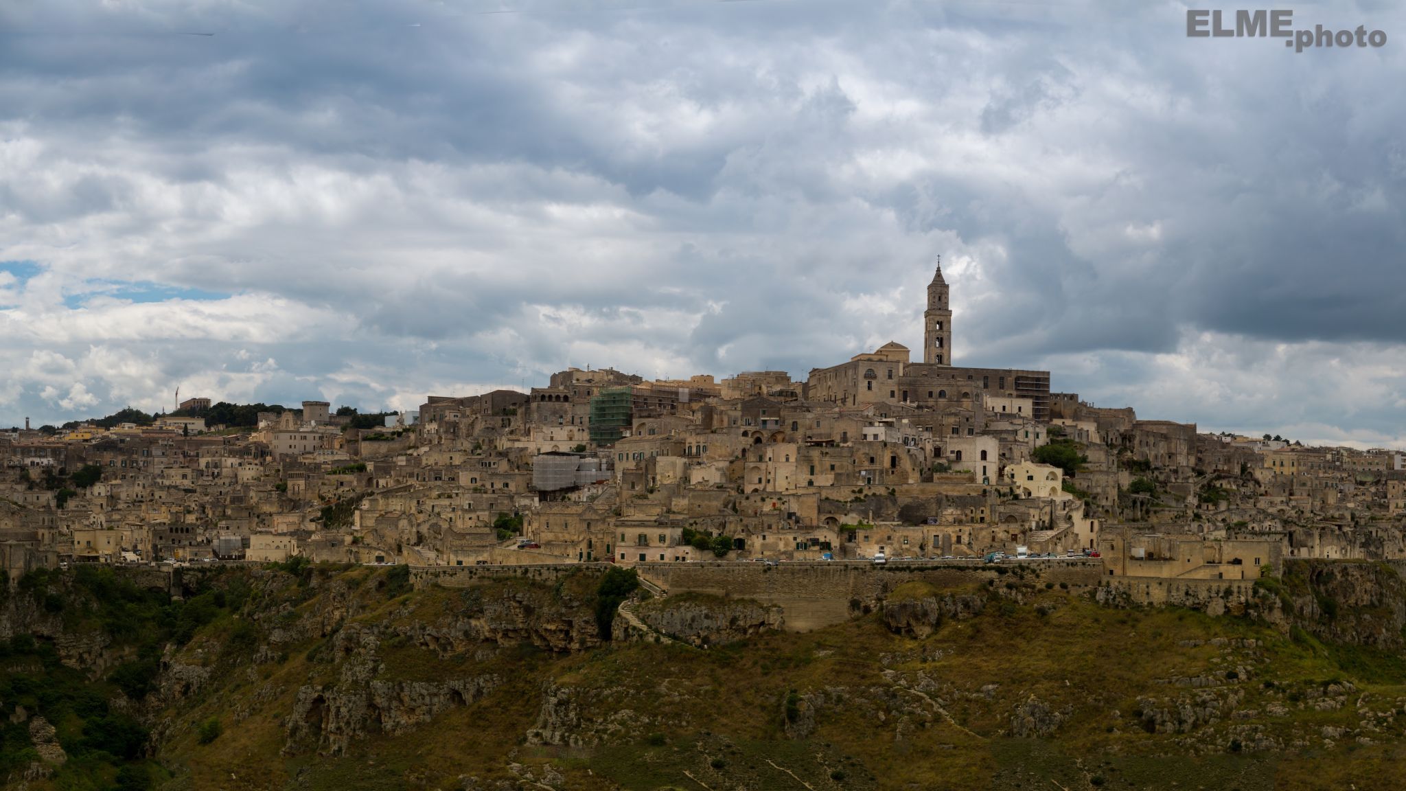 Matera from the Caves, Italy