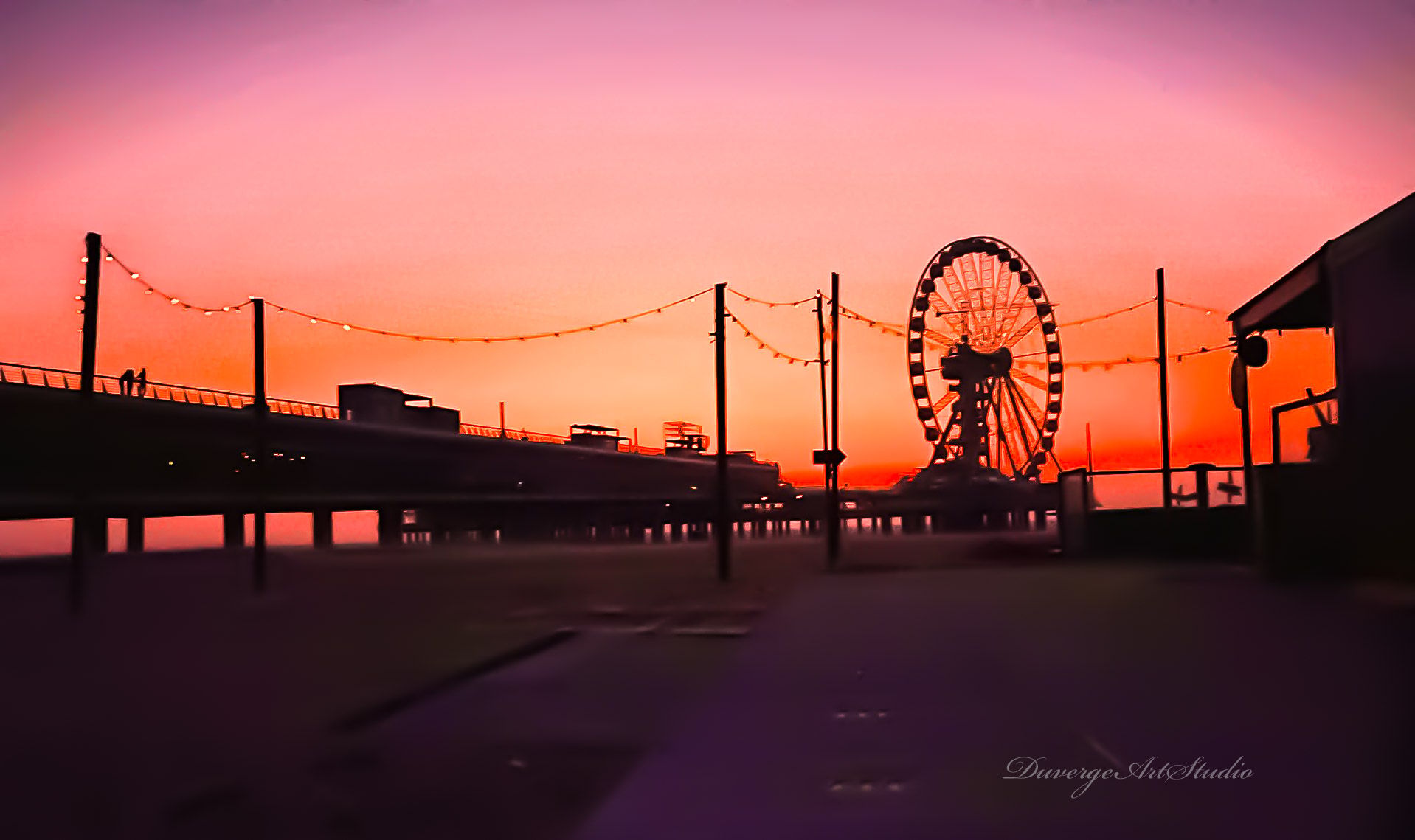 Scheveningen pier, Netherlands